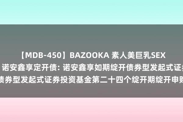 【MDB-450】BAZOOKA 素人美巨乳SEX50連発 8時間Special 诺安鑫享定开债: 诺安鑫享如期绽开债券型发起式证券投资基金第二十四个绽开期绽开申购、赎回业务的公告