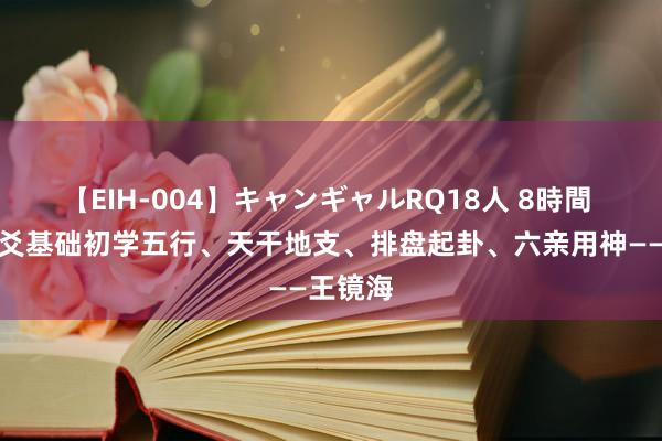 【EIH-004】キャンギャルRQ18人 8時間 周易六爻基础初学五行、天干地支、排盘起卦、六亲用神——王镜海